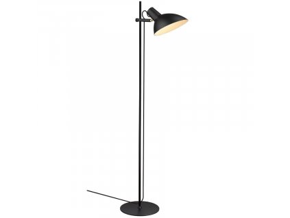 Černá kovová stojací lampa Halo Design Metropole 150 cm