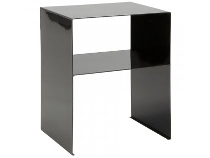 Černý odkládací stolek Fari 50 x 40 cm
