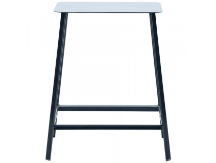 Černá kovová barová stolička Rag 50 cm