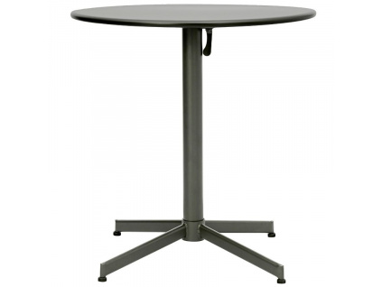 Zelený kovový stolek Helo 72 cm