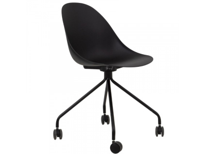 Černá plastová kancelářská židle Tenzo WorkNávrh bez názvu (2)