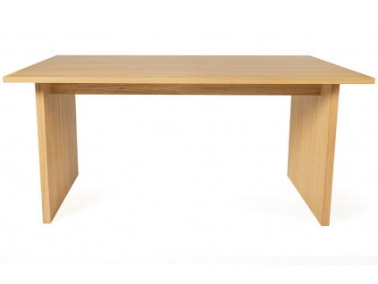 Dubový jídelní stůl Woodman Stripe 160x90 cm
