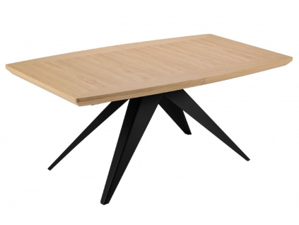 Dubový rozkládací jídelní stůl Windsor & Co Sky 100 x 200-300 cm