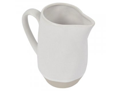 Bílý porcelánový džbán na mléko Kave Home Ryba 300 ml