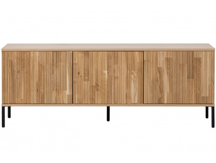 Dubový TV stolek Gravia 150 x 44 cm