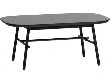 Černý mangový konferenční stolek Gancen 100 x 60 cm