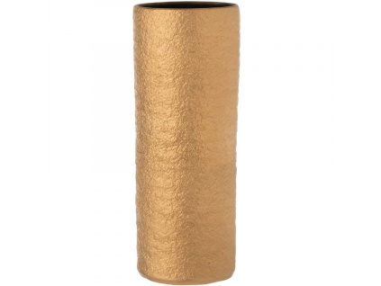 Zlatá keramická váza J-line Gatsby L