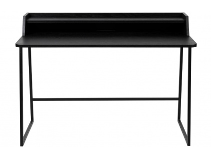 Černý dubový pracovní stůl WLL GIORGIO 120 x 60 cm