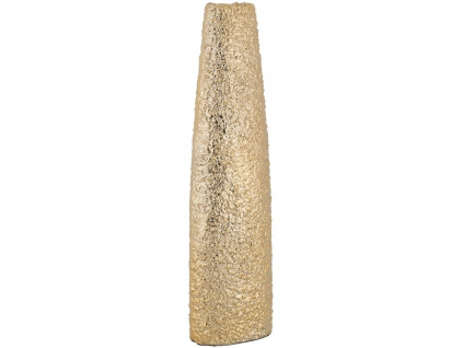 Zlatá kovová váza Richmond Lucino 48,5 cm
