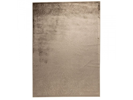 Hnědý koberec  DUTCHBONE Dots 240 x 170 cm