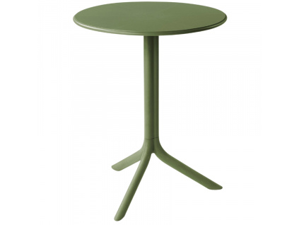 Zelený plastový zahradní stůl Spritz 60,5 cm