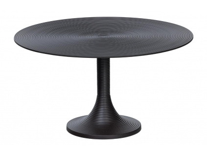 Černý kovový konferenční stolek Jervis 77 cm