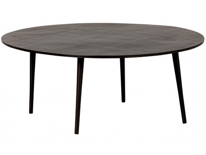 Černý kovový konferenční stolek Kasey 100 cm