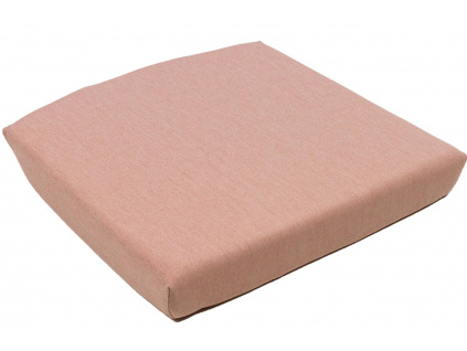 Růžový látkový podsedák Net Relax 57 x 52,5 cm