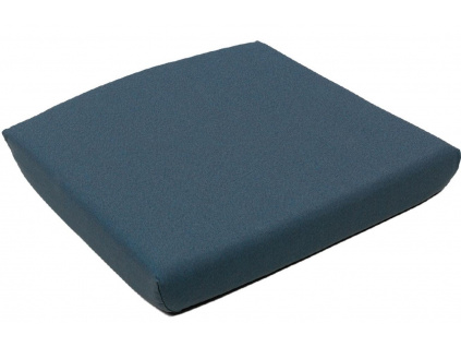 Tmavě modrá látkový podsedák Net Relax 57 x 52,5 cm