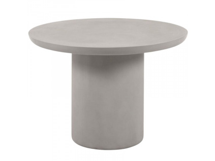Šedý betonový zahradní stůl Kave Home Taimi 110 cm