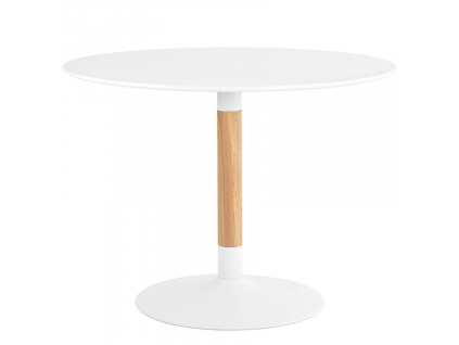Dřevěný kulatý jídelní stůl Somcasa Mira 120  cm