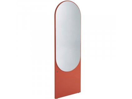 Korálově červené stojací zrcadlo Tom Tailor Color 170 x 55 cm
