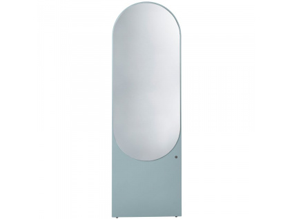 Světle zelené lakované stojací zrcadlo Tom Tailor Color 170 x 55 cm