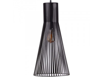 Černé kovové závěsné světlo Somcasa Daya 30 cm