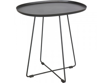 Černý kovový odkládací stolek Arborio 51x43 cm848x848