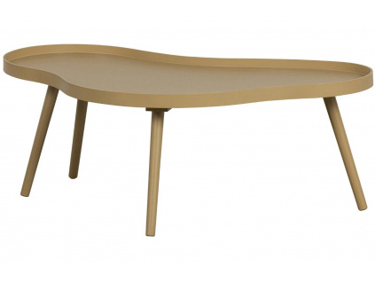 Béžový lakovaný konferenční stolek Pio 100 x 58 cm