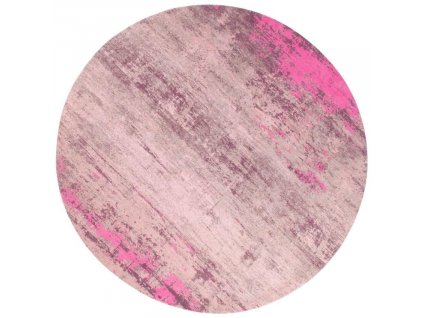 Růžový bavlněný koberec Charlize 150 cm