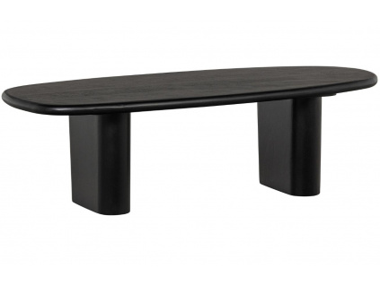 Černý mangový konferenční stolek Kirck 135 x 60 cm