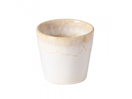 Bílo béžový kameninový šálek na espresso COSTA NOVA GRESPRESSO 0,1 l