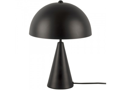 Černá kovová stolní lampa Boleto 35 cm