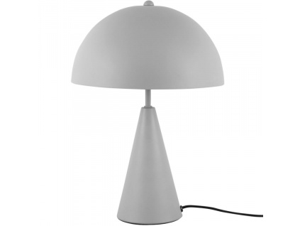 Šedá kovová stolní lampa Boleto 35 cm