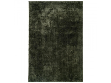 Zelený látkový koberec Amis 200 x 300 cm