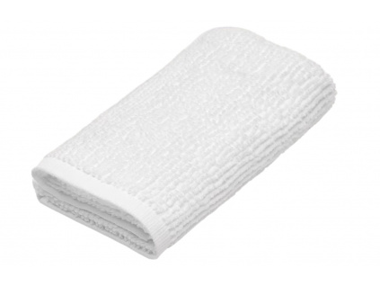 Bílý bavlněný ručník Kave Home Yeni 50 x 90 cm