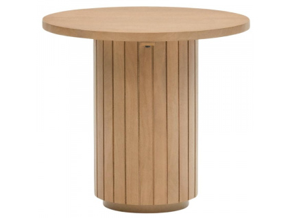 Přírodní mangový odkládací stolek Kave Home Licia Ø 60 cm