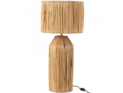 Bambusová stolní lampa J-Line Labana 87 cm