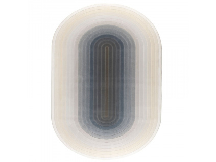 Modro bílý koberec ZUIVER OLYMPIC 160 x 230 cm