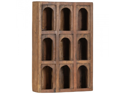 Dřevěná nástěnná skříňka Gru 51 x 14 cm