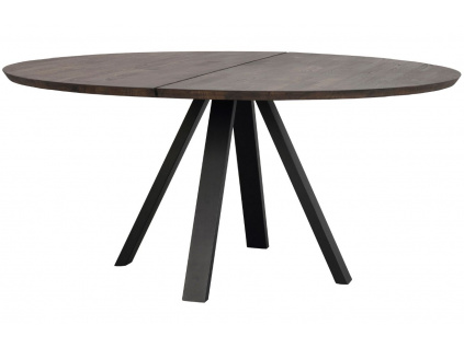 Hnědý dubový jídelní stůl ROWICO CARRADALE II. 150 cm