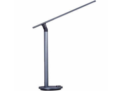 Šedá kovová stolní lampa Halo Design Office Ideal Light