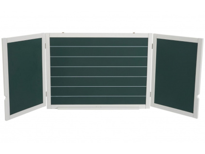 Bílá otevírací křídová tabule Quax 73/146 x 54 cm