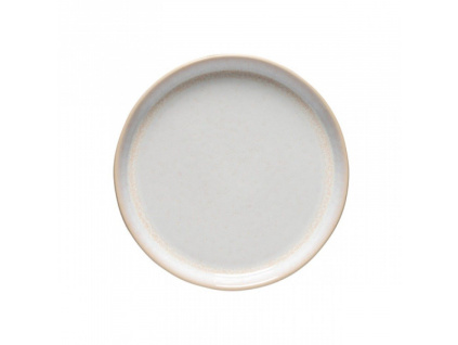 Béžovo bílý dezertní kameninový talíř COSTA NOVA NÓTOS 20 cm