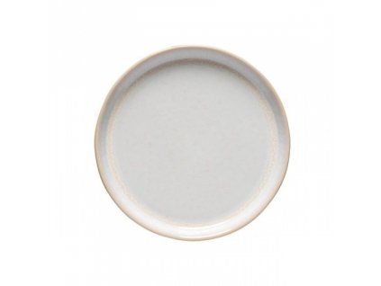 Béžovo bílý kameninový talíř COSTA NOVA NÓTOS 28 cm