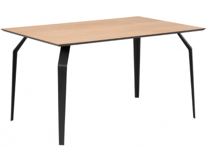 Dubový jídelní stůl MICADONI SONO 140 x 90 cm