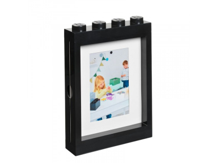 Černý fotorámeček LEGO® Storage 27 x 19 cm