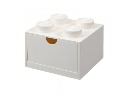 Bílý úložný box LEGO® Storage 15,8 x 15,8 cm