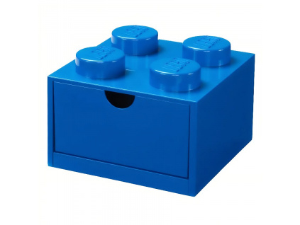 Modrý úložný box LEGO® Storage 15,8 x 15,8 cm