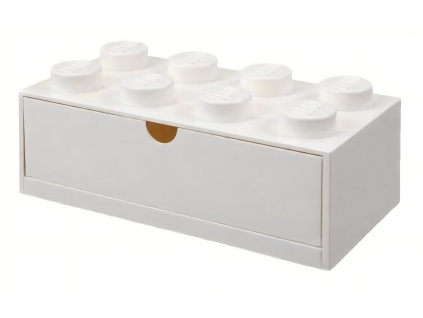 Bílý úložný box LEGO® Storage 31,6 x 15,8 cm