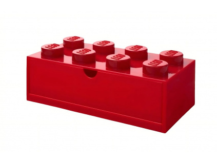 Červený úložný box LEGO® Storage 31,6 x 15,8 cm