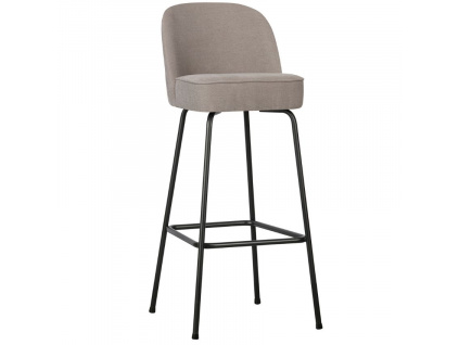 Pískově hnědá látková barová židle Tergi 79 cm