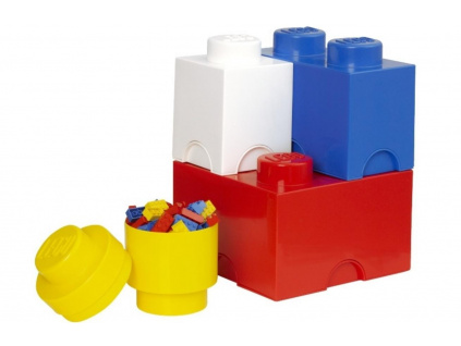 Sada čtyř úložných boxů LEGO® Storage